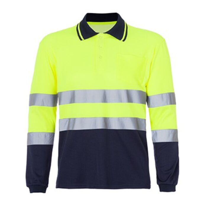 Polo Manga Larga BORI 4, Bicolor Doble Cara Thumbnail