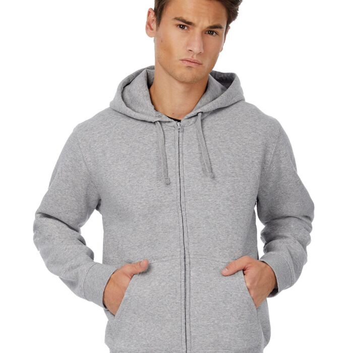 B&C Hooded Mens Full Zip Thumbnail