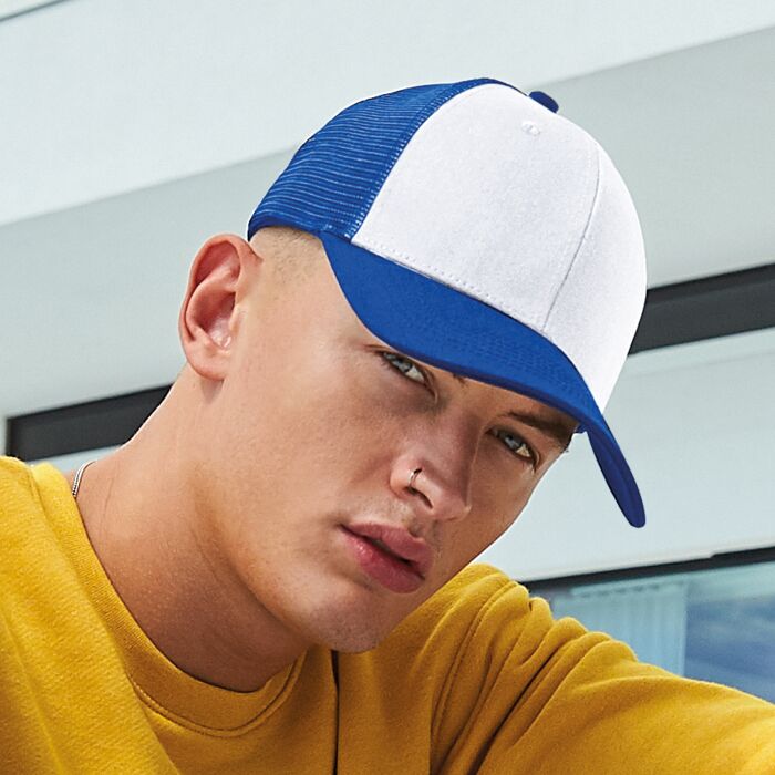 Beechfield 6 Panel Snapback Trucker Cap Thumbnail
