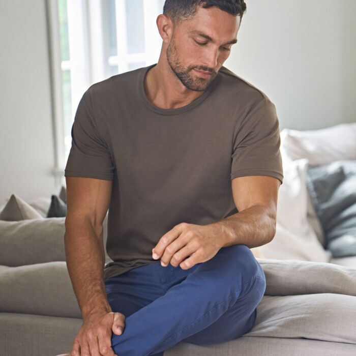 Camiseta orgánica Interlock hombre Thumbnail