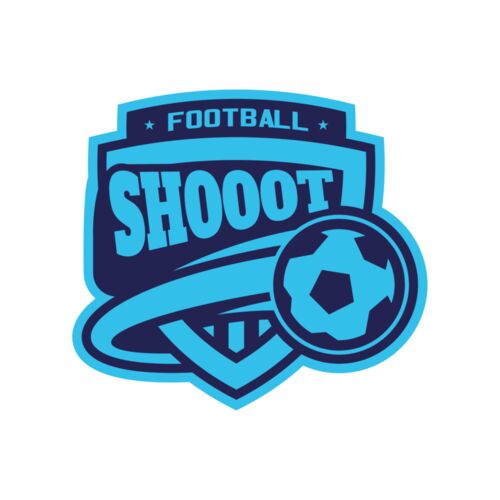 Shooot Football logo template Thumbnail