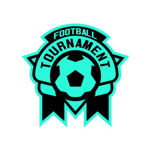 Tournament Football logo template Thumbnail