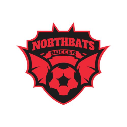 North bats Tournament Soccer logo template Thumbnail