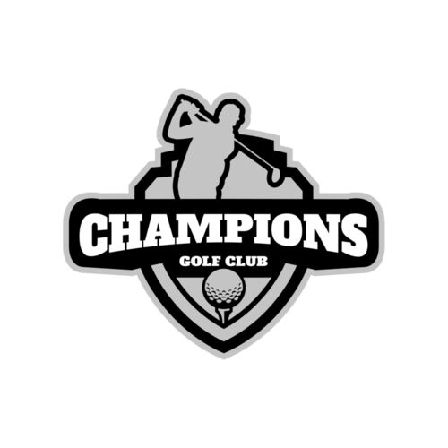 Champions Golf Club logo template Thumbnail