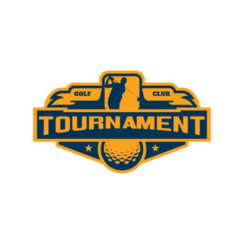 Tournament Golf Club logo template Thumbnail