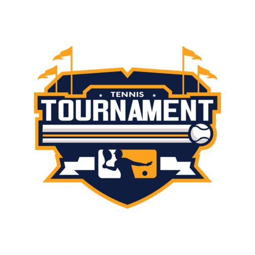 Tournament Tennis logo template Thumbnail